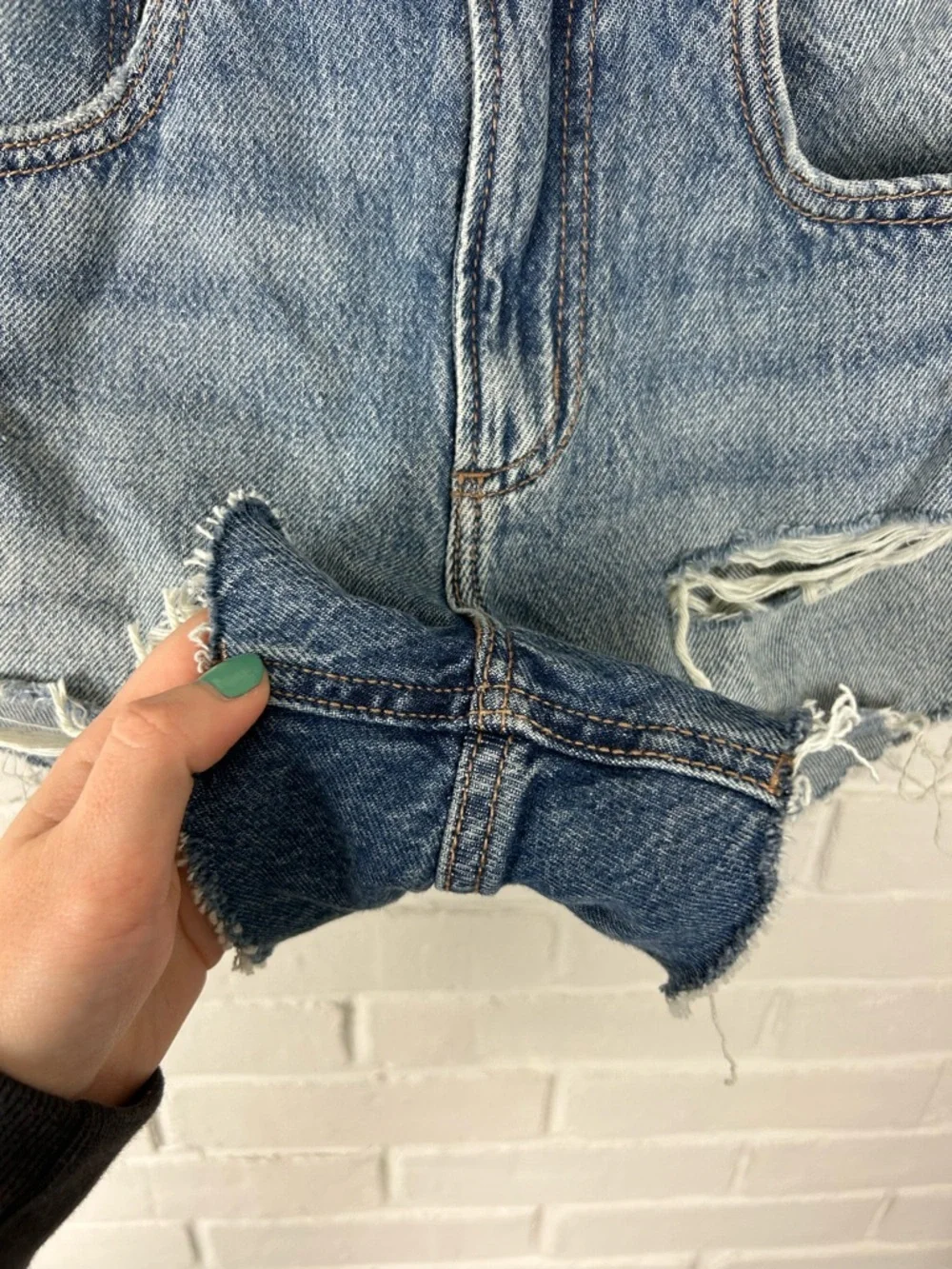 Garage Denim Festival Shorts Size 3/26